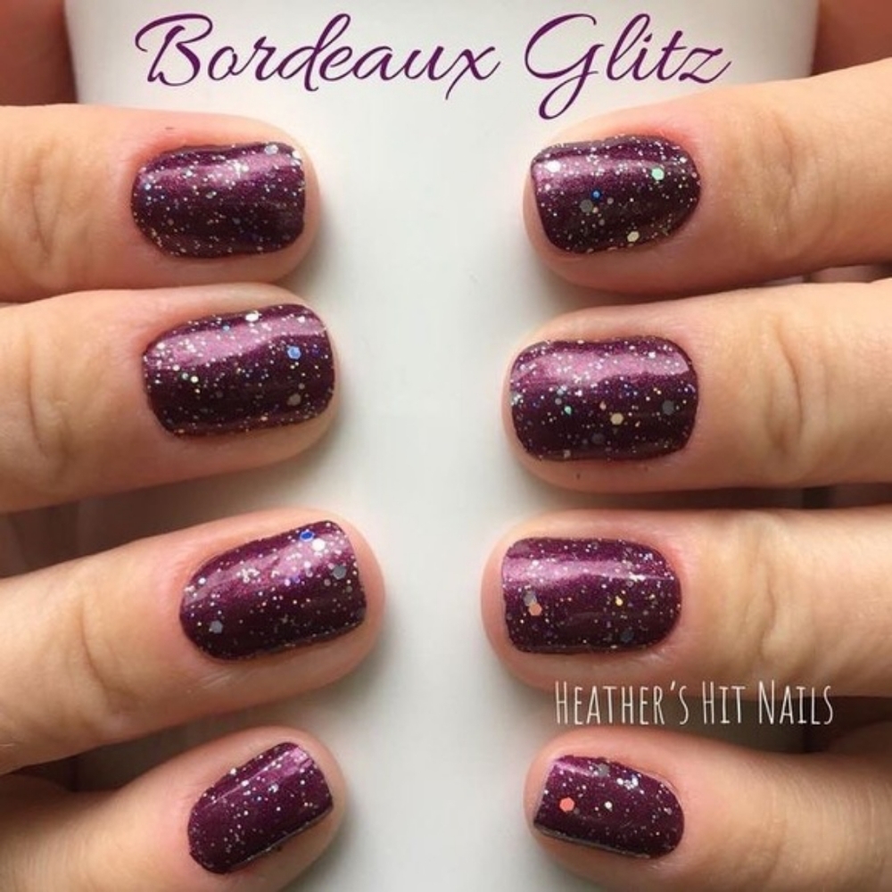 B3G1 💖 Bordeaux Glitz - Color Street